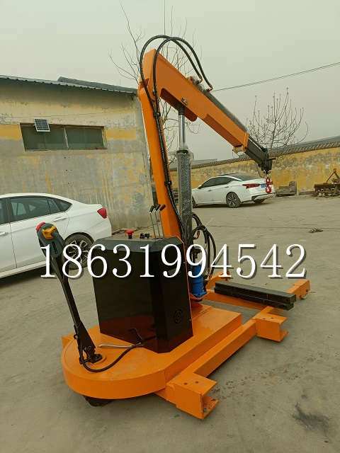 平城区自卸车厢随车吊 自制轮式四不像起重机 四驱平板吊 5吨 贵盛